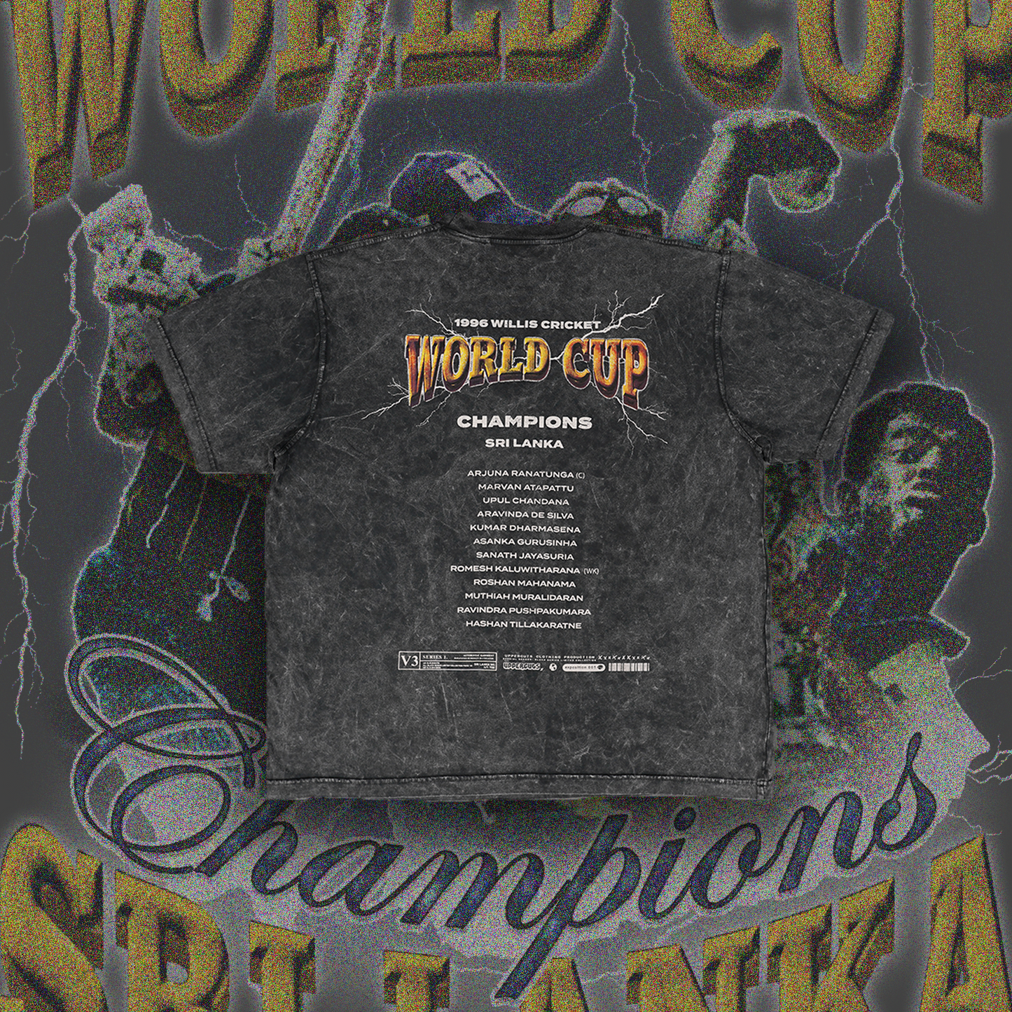 Sri Lanka 96' World Cup Tribute Tee