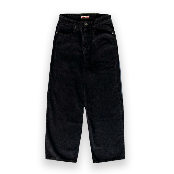 BLOODY BAGGY JEANS ACID WASH BLACK – Uppercuts™️