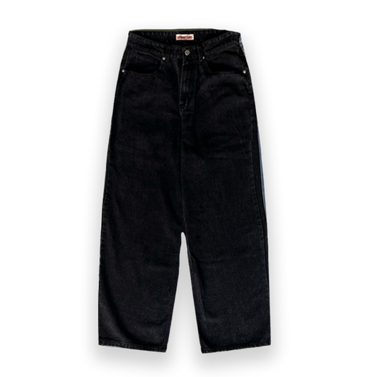 BLOODY BAGGY JEANS - ACID WASH BLACK